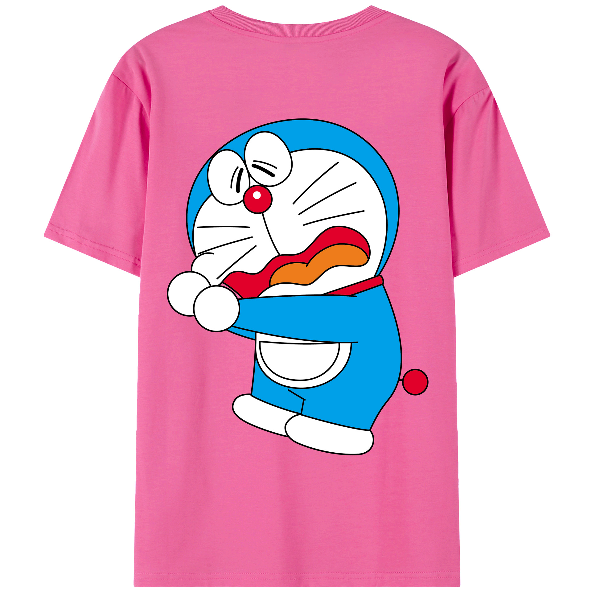 （画像用） ドラえもん Doraemon レディース半袖Tシャツ(バックプリント)